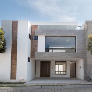Parque Zacatecas Lomas de Angelopolis III - casa en venta con 4 recamaras y roof garden, terreno de 183.82 m2 y construcción de 273.95 m2